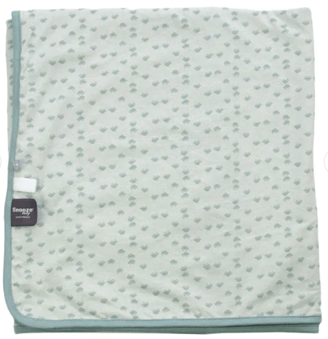 Snoozebaby - Blanket Summer Crib - 75x100cm - Gray Mist - Image 4