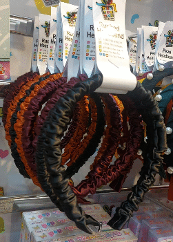 TTT - Skinny Silk Ruched Headband