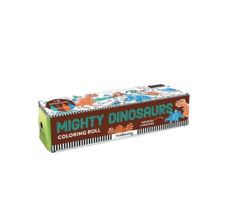 Mudpuppy - Mighty Dinosaurs Mini Coloring Roll - (Buy 1 Get 1 Free)