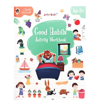 Jolly Kids - Clever Beaver Series - Good Habits Activity Workbook - Age 3+