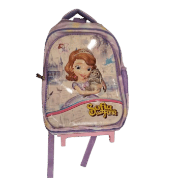 Sofia The First School Bag With Trolley