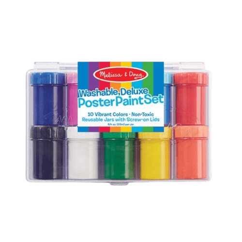 Melissa & Doug - Deluxe Poster Paint Set (10 colors)