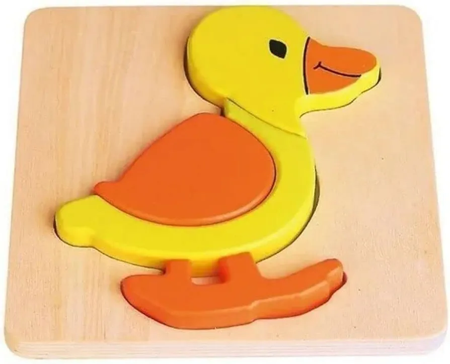 Viga - Handy Block Puzzle - Duck - Image 3