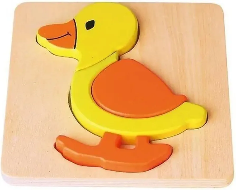Viga - Handy Block Puzzle - Duck - Image 2