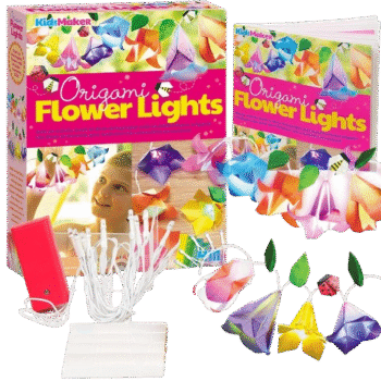 4M Kidzmaker Origami Flower Lights Kit