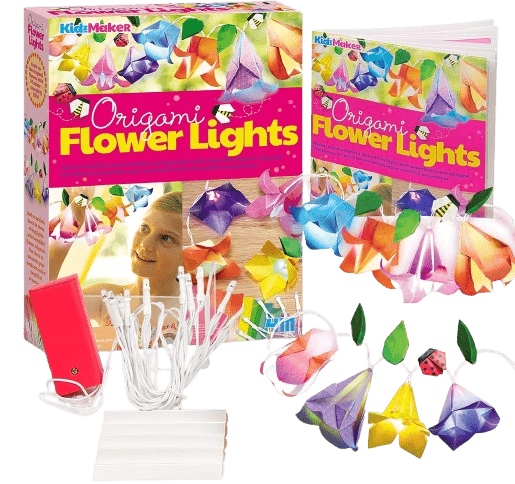 4M Kidzmaker Origami Flower Lights Kit