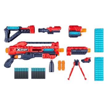 XShot Excel Regenerator Foam Dart Blaster with Over 1, 000 Unique Combinations! (48 Darts) by Zuru, Multicolor, 36351