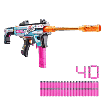 Zuru X Shot - Pro S1 Motor Blaster - 36821 - 40 Air Pocket Technology Half Darts by ZURU, Motorized Dart Blaster Outdoor Toy for Boys and Girls, Teens and Adults Aged 14+