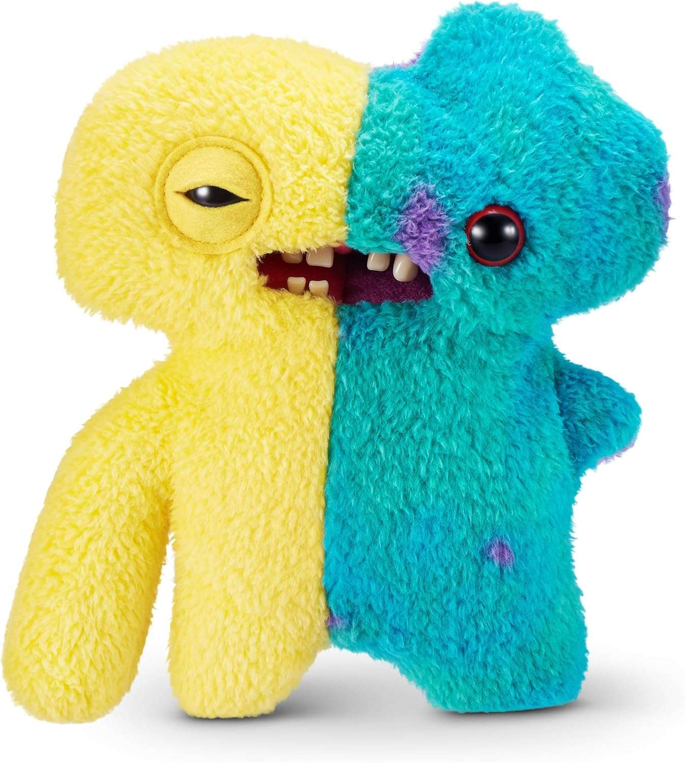 Zuru - Fuggler Misfit Monsters 23 cm Series 1 Funny Ugly Monster Plush Toy (Annoyed Alien & Reeko Leopard & Burgandy) - Image 11