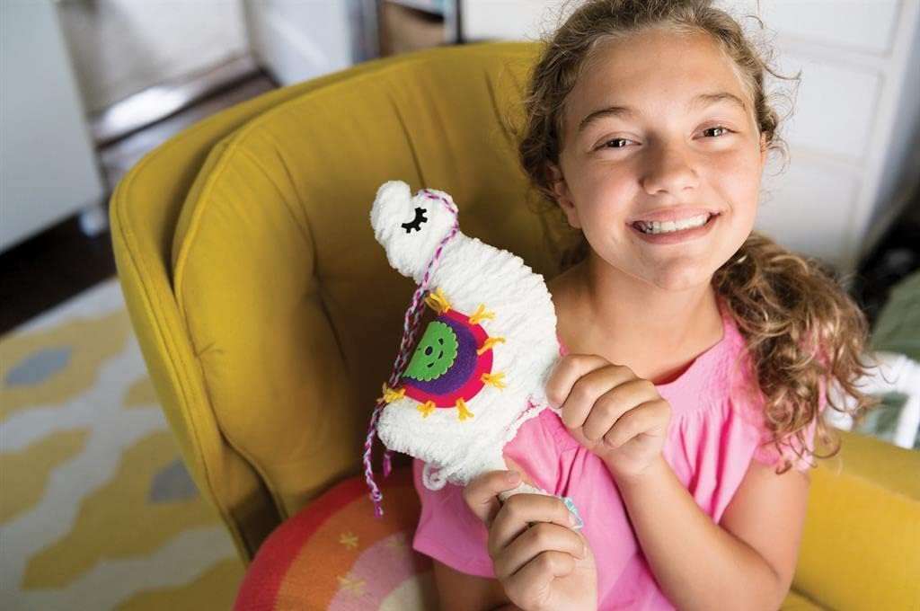 4M KidzMaker - Make Your Own Llama Doll - 04755 - Image 3