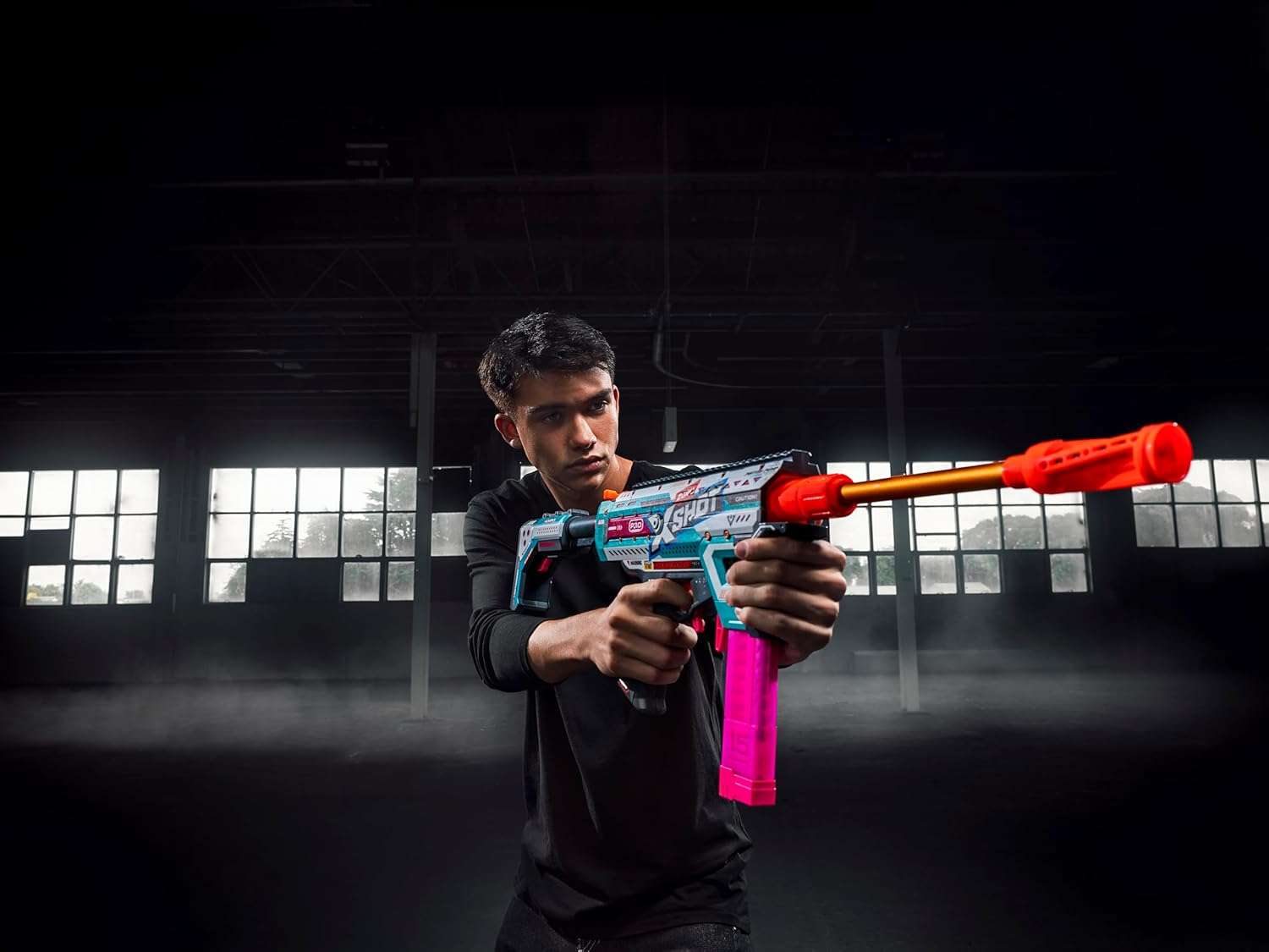 Zuru X Shot - Pro S1 Motor Blaster - 36821 - 40 Air Pocket Technology Half Darts by ZURU, Motorized Dart Blaster Outdoor Toy for Boys and Girls, Teens and Adults Aged 14+ - Image 5