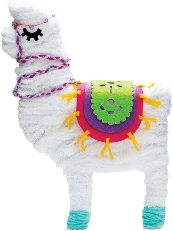 4M KidzMaker - Make Your Own Llama Doll - 04755 - Image 6