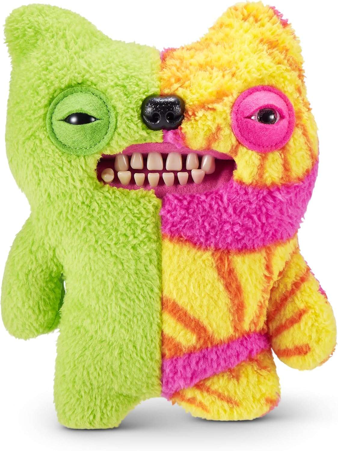 Zuru - Fuggler Misfit Monsters 23 cm Series 1 Funny Ugly Monster Plush Toy (Annoyed Alien & Reeko Leopard & Burgandy) - Image 9