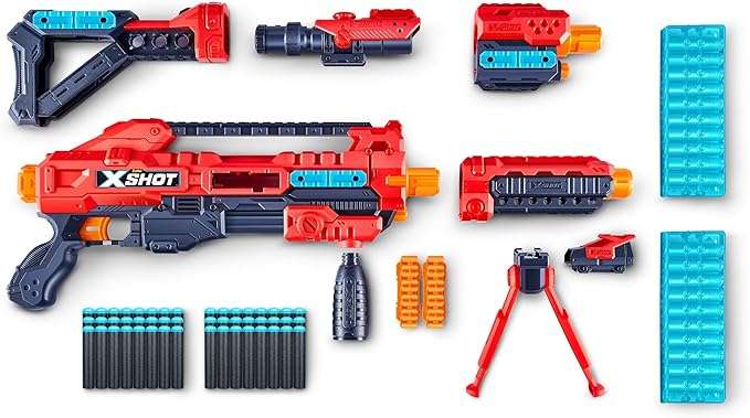 XShot Excel Regenerator Foam Dart Blaster with Over 1, 000 Unique Combinations! (48 Darts) by Zuru, Multicolor, 36351 - Image 2