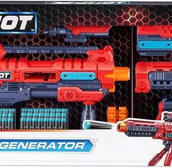 XShot Excel Regenerator Foam Dart Blaster with Over 1, 000 Unique Combinations! (48 Darts) by Zuru, Multicolor, 36351