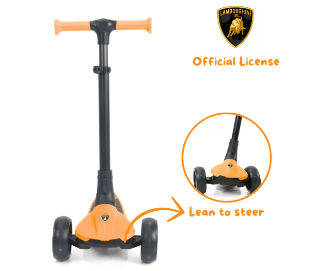 Lamborghini Kids Scooter - Orange - L3 - Image 6