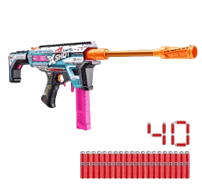 Zuru X Shot - Pro S1 Motor Blaster - 36821 - 40 Air Pocket Technology Half Darts by ZURU, Motorized Dart Blaster Outdoor Toy for Boys and Girls, Teens and Adults Aged 14+ - Image 9