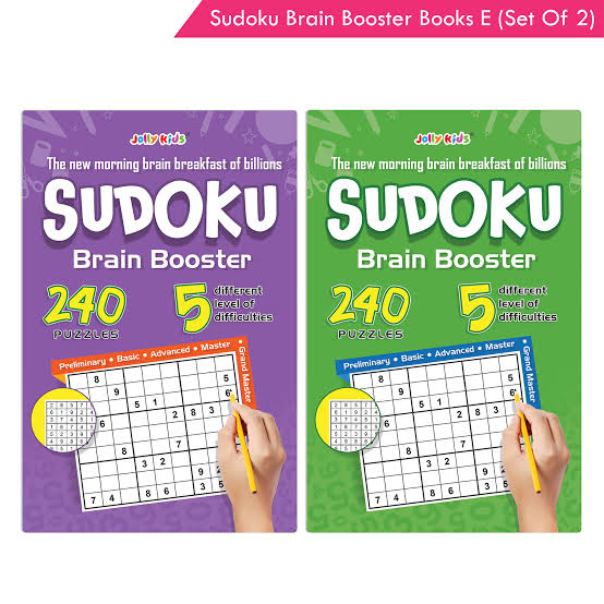 Jolly kids Sudoku brain booster book - Image 2