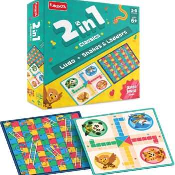 2 in 1 classic Ludo and Snakes & ladders