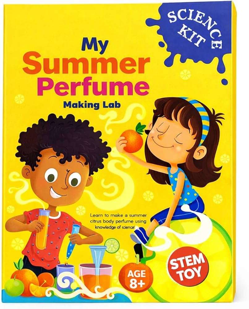 My summer perfume making lab