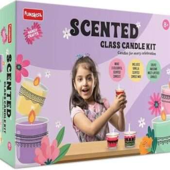 Scented glass candle kit