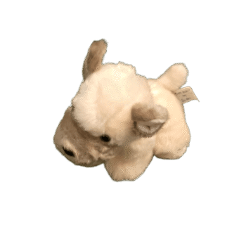 Soft Off-White Puppy Plush Toy – Cuddly Cream Stuffed Dog